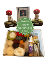Load image into Gallery viewer, "Needle Felting Mushroom Kit"