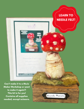 Load image into Gallery viewer, "Needle Felting Mushroom Kit"