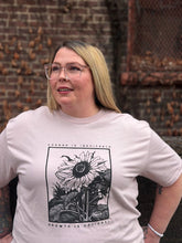 Load image into Gallery viewer, "Change is inevitable, Growth is optional" Sunflower T-Shirt