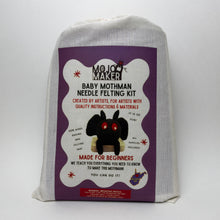 Load image into Gallery viewer, Baby Mothman Needle Felting Kit
