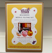 Load image into Gallery viewer, Pre-Order: Beginners Needle Felting Kit - Farm Critters Edition