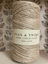 Load image into Gallery viewer, Flax &amp; Twine Linen Cord