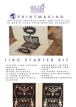 Load image into Gallery viewer, Printmaking Lino Starter Kit