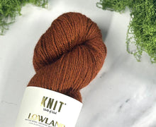 Load image into Gallery viewer, Russet Hill Orange Lowland DK Yarn